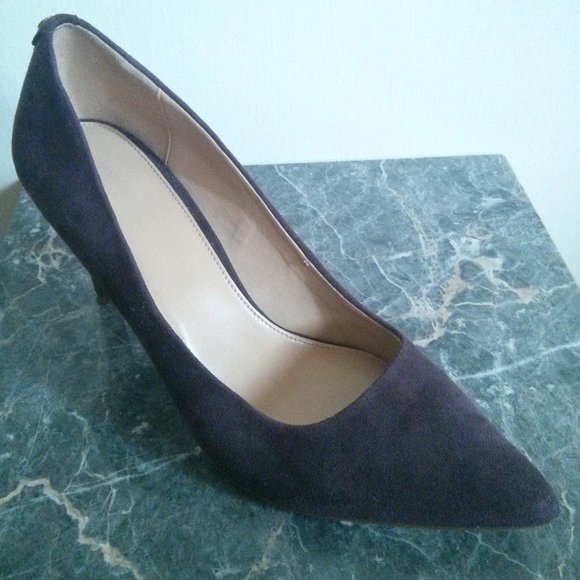 Michael Michael Kors Purple Suede Pumps Size 8 - Picture 14 of 16
